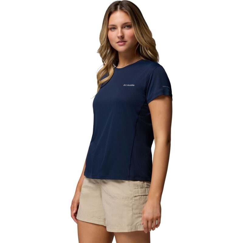 Columbia Zero Rules Light Short Sleeve Crew Women's Collegiate Navy