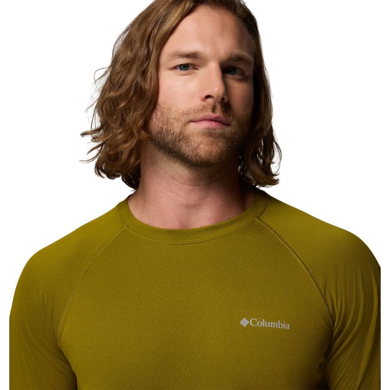 Columbia Alpine Chill Pro Short Sleeve Crew Men's Mossy Green