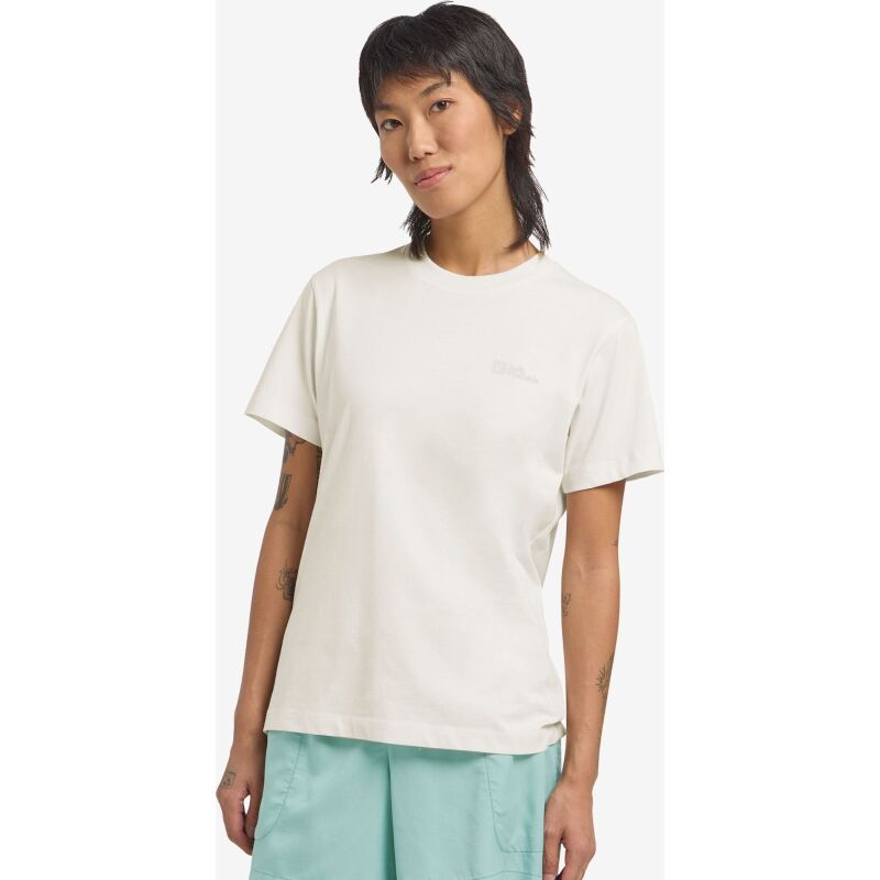 Jack Wolfskin Essential T-Shirt Women's Cotton White
