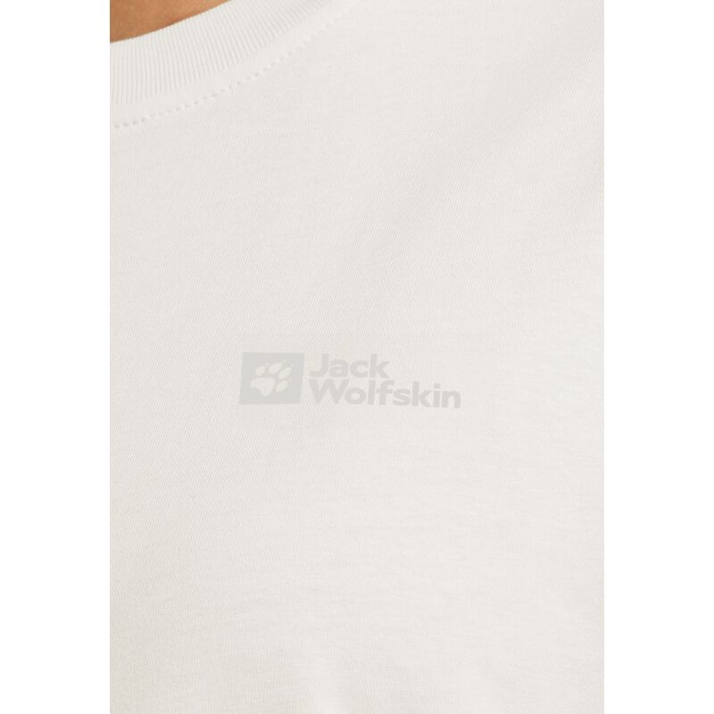 Jack Wolfskin Essential T-Shirt Women's Cotton White