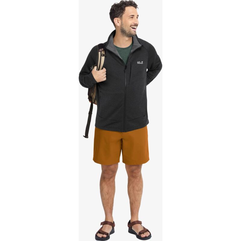 Jack Wolfskin Anytrail Full-Zip Men's Black