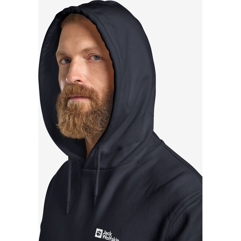 Jack Wolfskin Essential Hoodie Men's Dark Navy