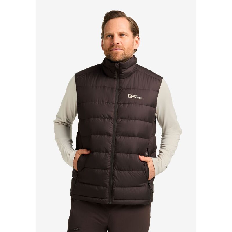 Jack Wolfskin Ather Down Vest Men's RDS Peat