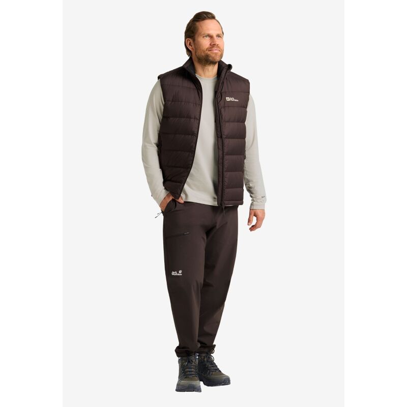 Jack Wolfskin Ather Down Vest Men's RDS Peat