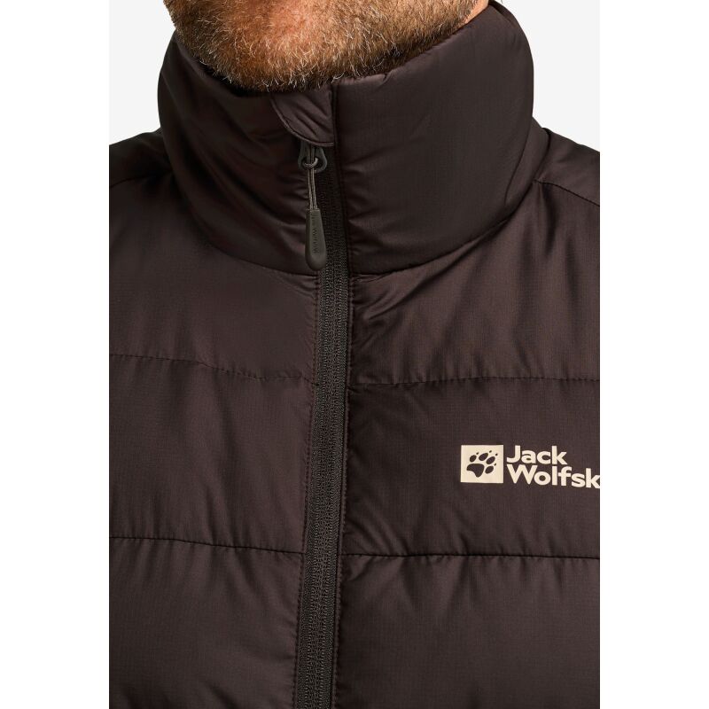 Jack Wolfskin Ather Down Vest Men's RDS Peat