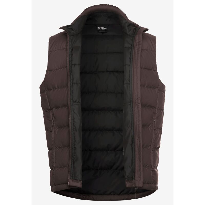 Jack Wolfskin Ather Down Vest Men's RDS Peat