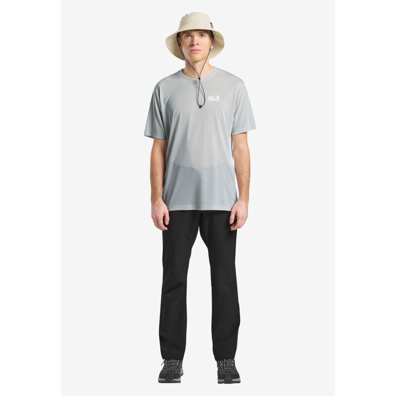 Jack Wolfskin Vonnan Short Sleeved T-Shirt Men's Cool Grey