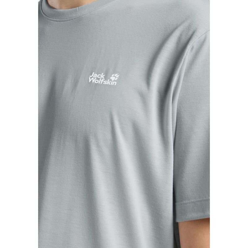 Jack Wolfskin Vonnan Short Sleeved T-Shirt Men's Cool Grey