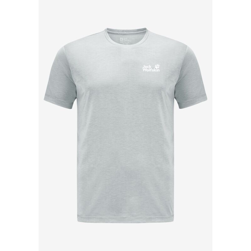 Jack Wolfskin Vonnan Short Sleeved T-Shirt Men's Cool Grey