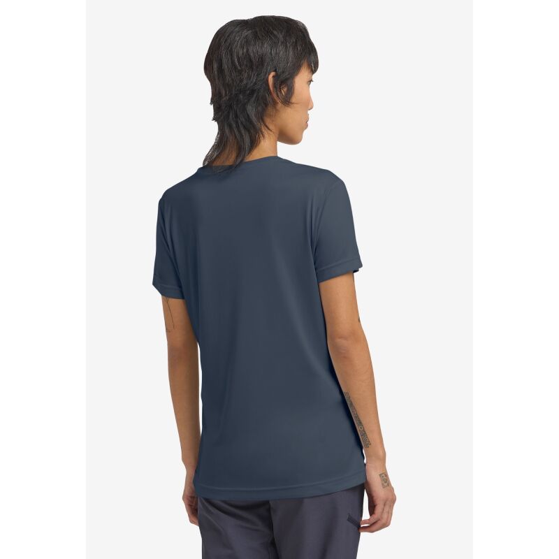 Jack Wolfskin Peak Graphic T-Shirts Women's New Mountain Midnight Sky
