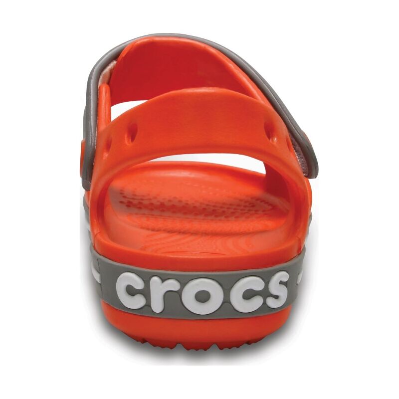 Crocs™ Kids' Crocband Sandal Tangerine/Smoke