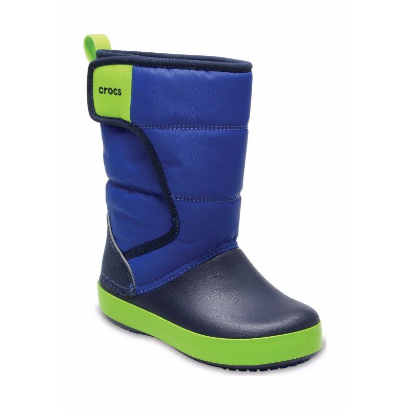 Crocs™ Lodgepoint Snow Boot Kid's Blue Jean/Navy
