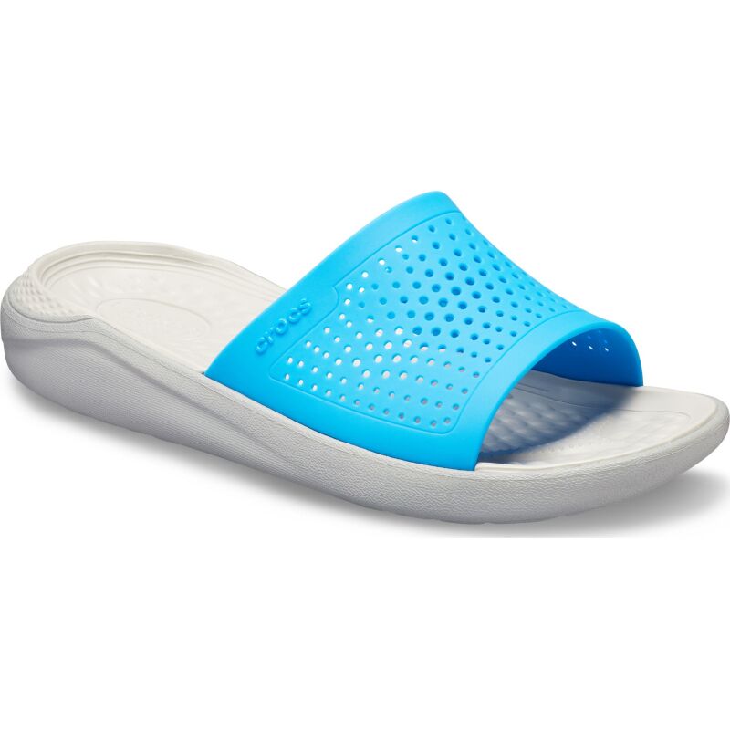 Crocs™ LiteRide Slide Ocean/Light Grey