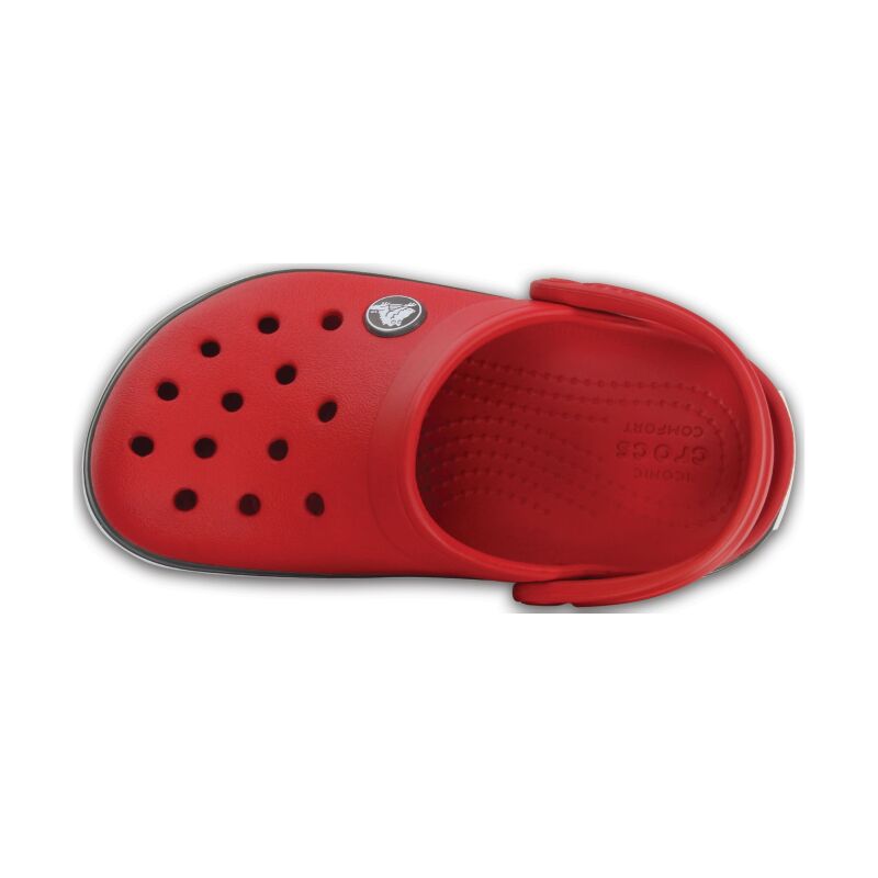 Crocs™ Kids' Crocband Clog Pepper/Graphite