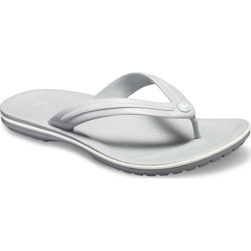 Crocs™ Crocband™ Flip Light Grey/White