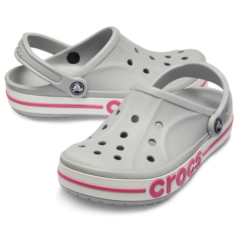 Crocs™ Bayaband Clog Light Grey/Candy Pink