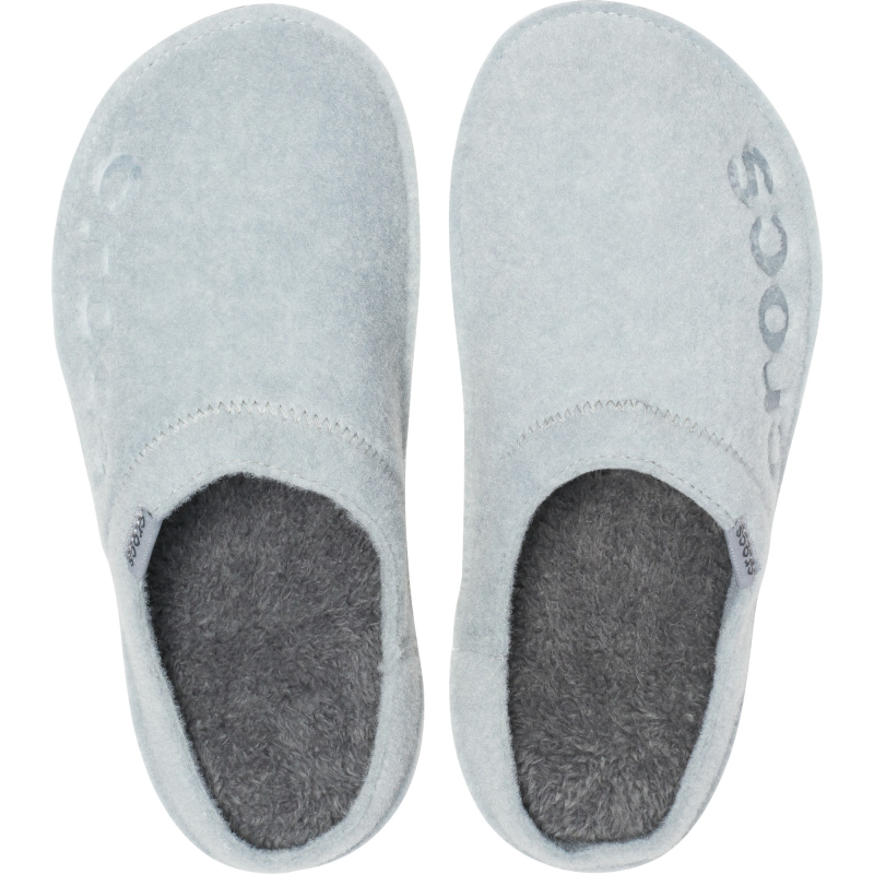 Crocs™ Baya Slipper Light Grey/Charcoal