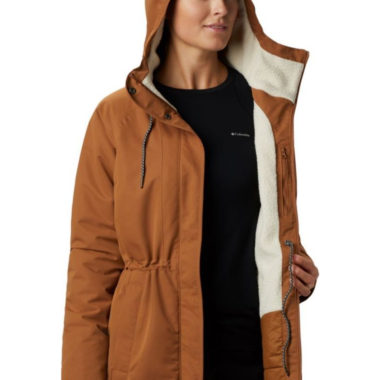 Columbia South Canyon Sherpa Lined Jacket Camel Brown