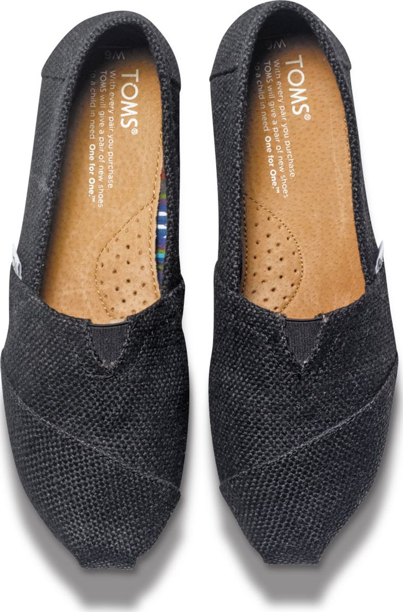 women's toms burlap shoes
