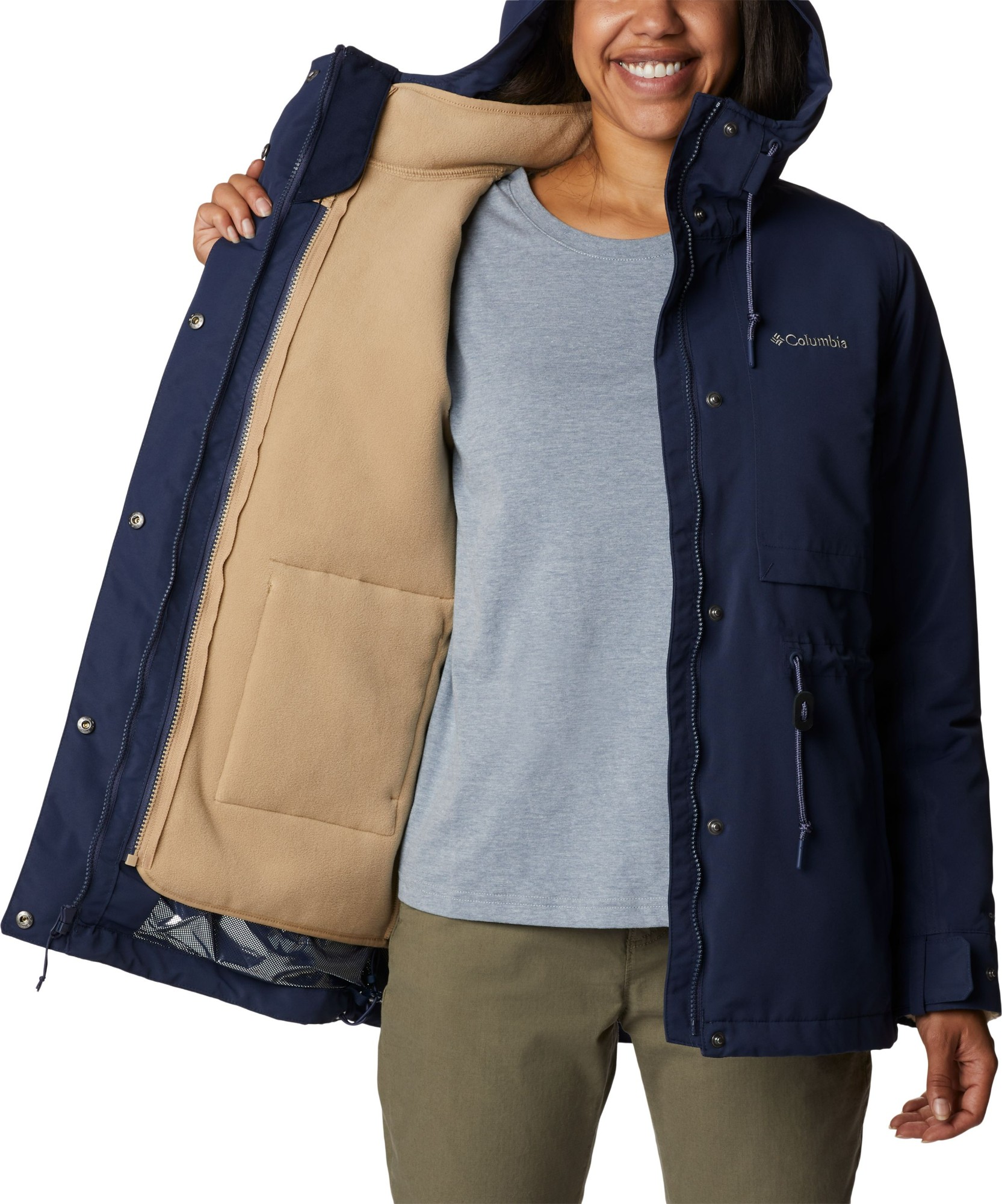Columbia Interchange Jacket Omni-heat Columbia Women's Drop Ridge