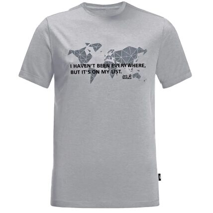 Jack Wolfskin Jwp World T-Shirt Men's Slate Grey