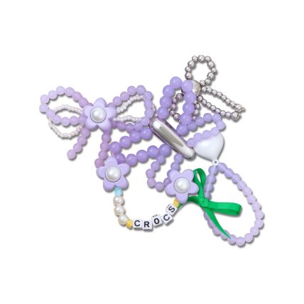 Crocs™ Jibbitz Purple Meta 5 Pack 