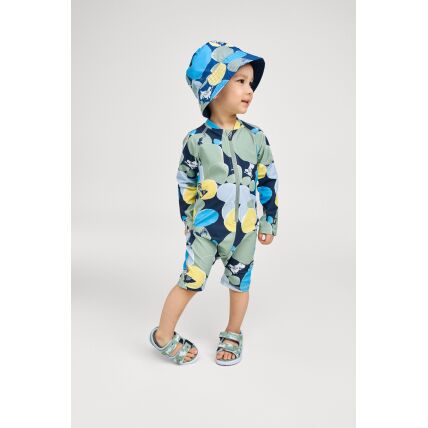 REIMA UPF 50+ Swimsuit Moomin Sandig 5200357B Stone Green 81B6
