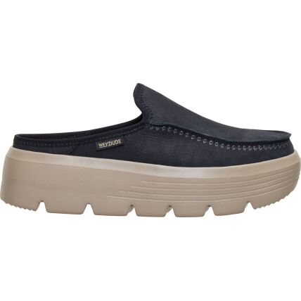 HEYDUDE Austin Edge Leather Women's Black