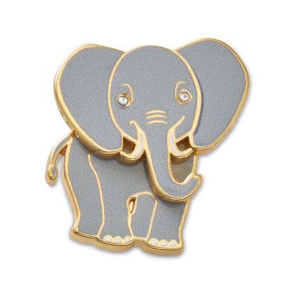 Crocs™ Jibbitz Enamel Elephant 