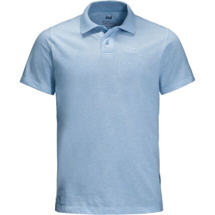 Jack Wolfskin Pique Polo Men's Cool Water