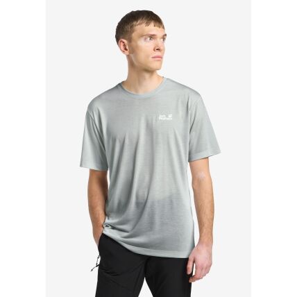 Jack Wolfskin Vonnan Short Sleeved T-Shirt Men's Cool Grey