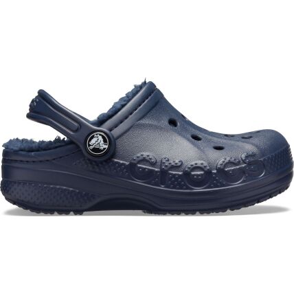 Crocs™ Baya Lined Clog Kid's Navy/Navy