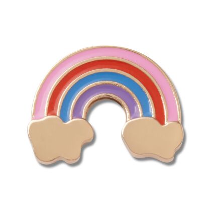 Crocs™ Jibbitz Gold Cloud Rainbow 