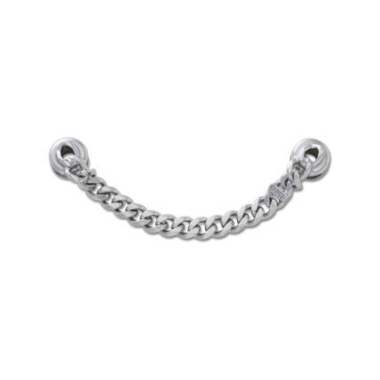 Crocs™ Jibbitz Silver Flat Curb Chain 