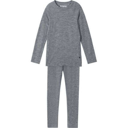 REIMA Wool Base Layer Set Kinsei 5200029A Melange Grey