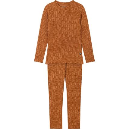 REIMA Wool Base Layer Set Taival 5200032A Cinnamon brown 1491