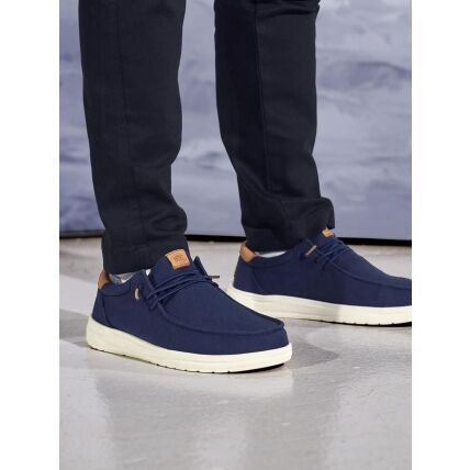 HEYDUDE Paul Canvas Men 43151 Navy Blazer