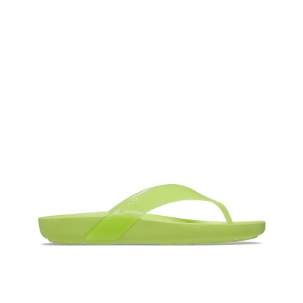 Crocs™ Splash Glossy Flip Limeade
