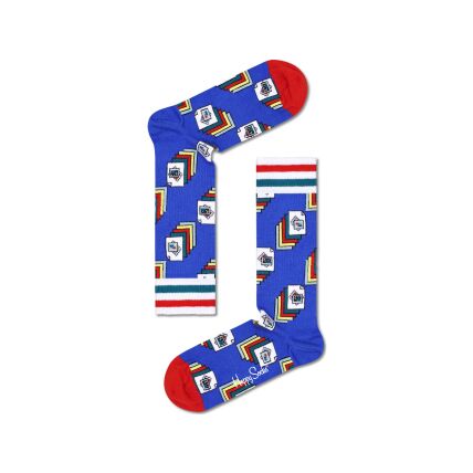 Happy Socks Photos Thin Crew Multi 6500