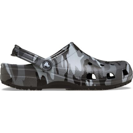 Crocs™ Classic Camouflage Clog Black/Slate Grey