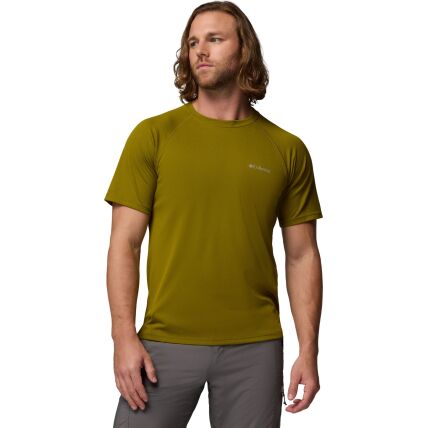 Columbia Alpine Chill Pro Short Sleeve Crew Men's Mossy Green