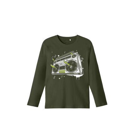 Name It LONG SLEEVED LOOSE TOP 13218786 Rifle Green