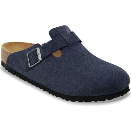 Birkenstock Boston Suede Leather New Navy