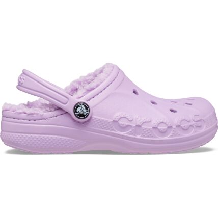 Crocs™ Baya Lined Clog Kid's 207501 Orchid/Orchid