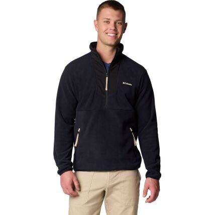 Columbia Sequoia Grove Half Zip Fleece Men's Black/ Black/ Ancient Fossil Pulls