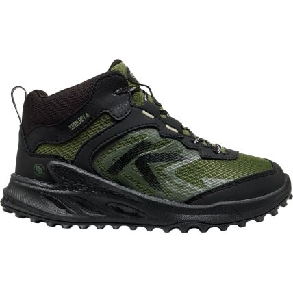 Keen Zionic Mid Wp Big Kid's Black/Bronze Green