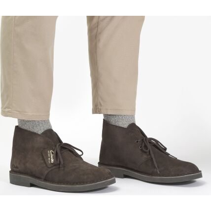 Clarks Desert Boot EVO Men's 5230 Dark Brown Suede