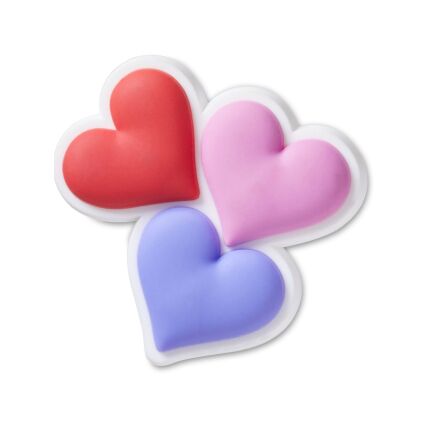 Crocs™ Jibbitz Pride Heart Trio 