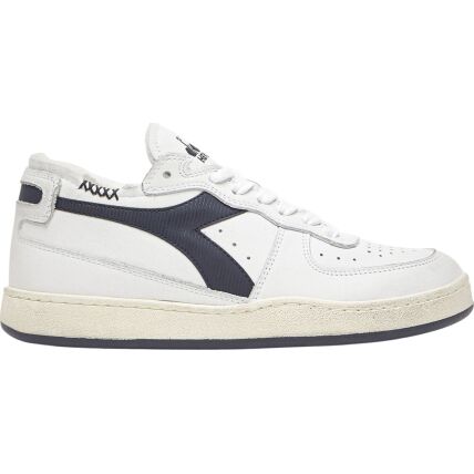 DIADORA Mi Basket Row Cut White/Blue Corsair