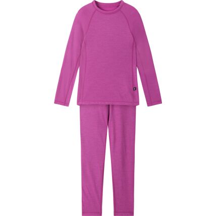 REIMA Wool Base Layer Set Taitoa 5200030C Fucshia